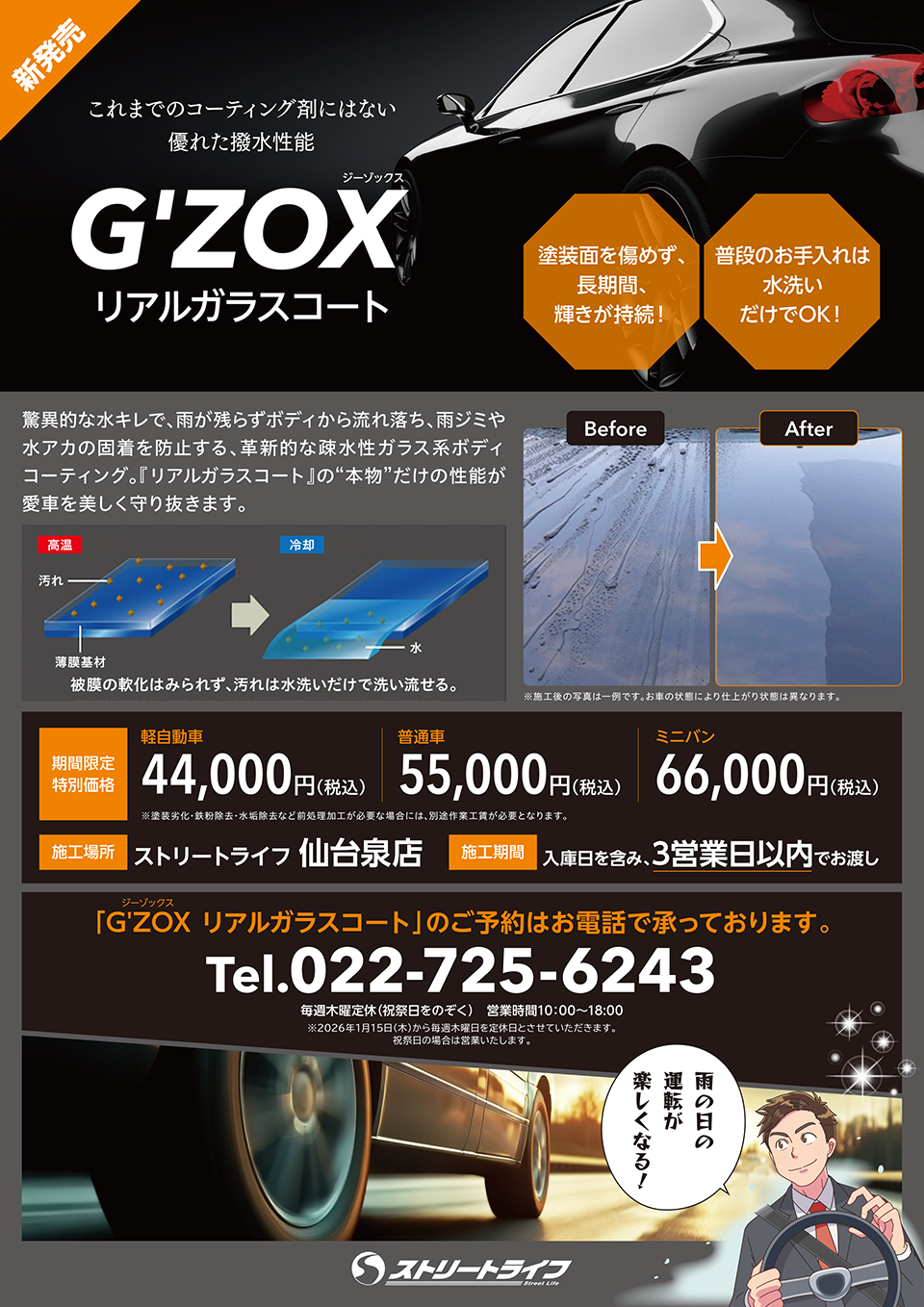 ジーゾックスガラスコート